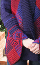 Load image into Gallery viewer, Coco Shawl Panel Coat Knitting Kit