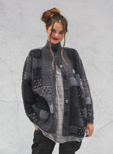 Load image into Gallery viewer, Blocks Cardigan/ Jacket Knitting Kit