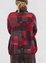 Load image into Gallery viewer, Blocks Cardigan/ Jacket Knitting Kit