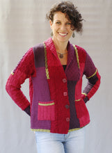 Load image into Gallery viewer, Stitched Up Jacket Knitting Kit