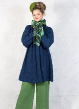 Load image into Gallery viewer, Fan & Cable Swingcoat Knitting Kit