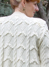 Load image into Gallery viewer, Fan & Cable Swagger Coat Knitting Kit