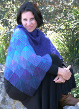 Load image into Gallery viewer, Mitre Vee Capelet Knitting Kit
