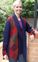 Load image into Gallery viewer, Coco Shawl Panel Coat Knitting Kit
