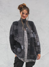 Load image into Gallery viewer, Blocks Cardigan/ Jacket Knitting Kit
