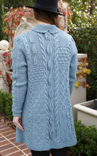 Load image into Gallery viewer, Byron A line Coat Knitting Kit
