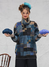 Load image into Gallery viewer, Blocks Jumper Knitting Kit
